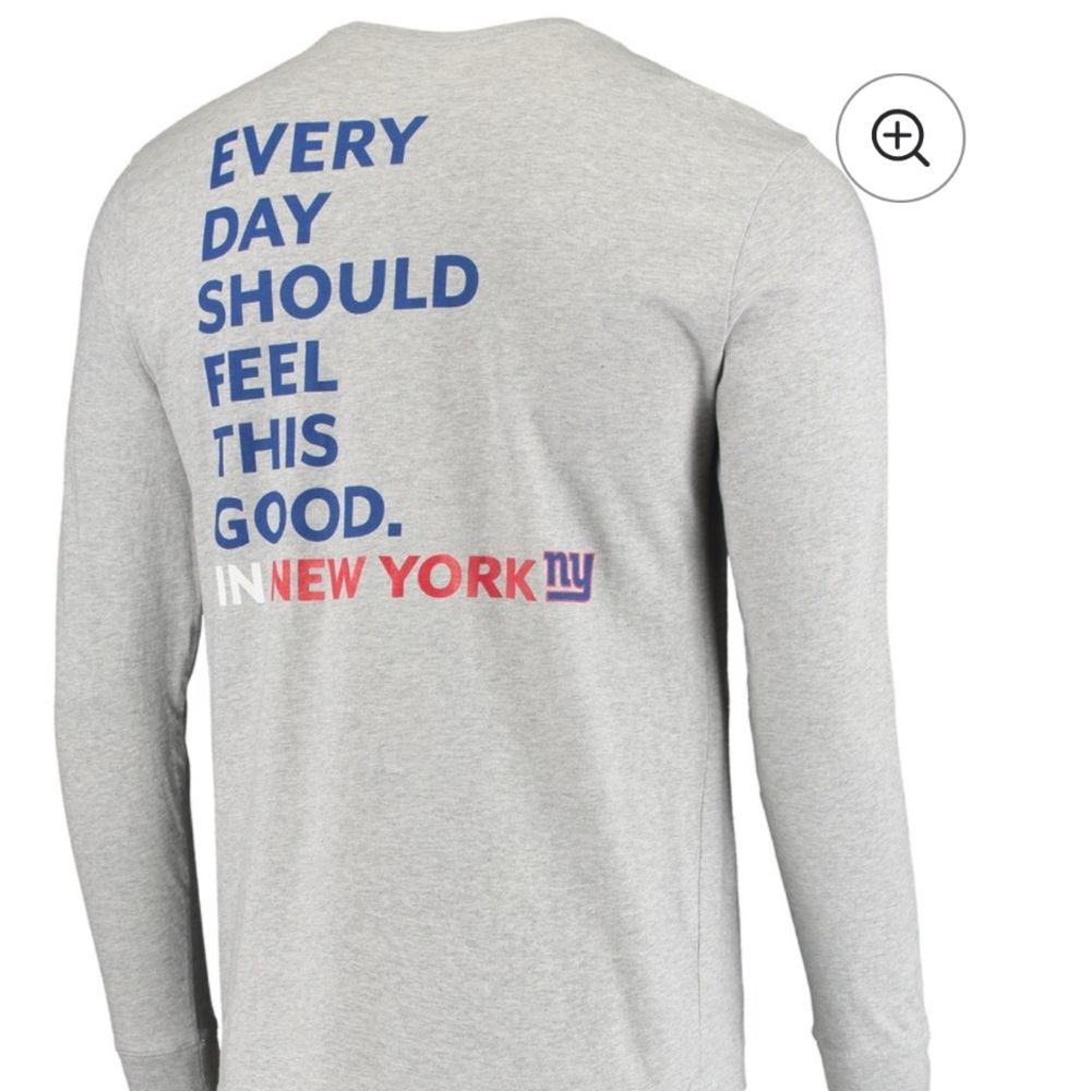 Vineyard Vines Gray Long Sleeve Tee Casual Comfort - Picture 3 of 5